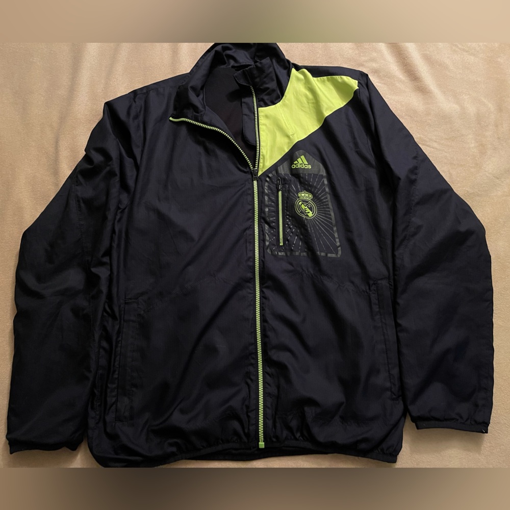 Vintage Adidas Real Madrid jacket.
